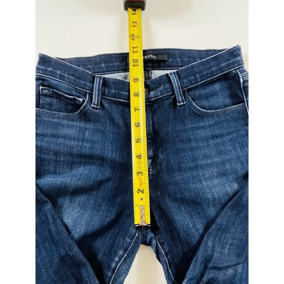 J Brand Daring Light Distressed Dark Wash Stretch Midrise Skinny Jeans Womens 26 - Picture 13 of 15